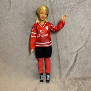 Barbie Collectable Tim Hortons Hockey Player 2016 Mattel